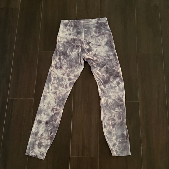 Lululemon Align Pant 28" *Diamond Dye Diamond Dye Pink Bliss Graphite Purple - Picture 5 of 5